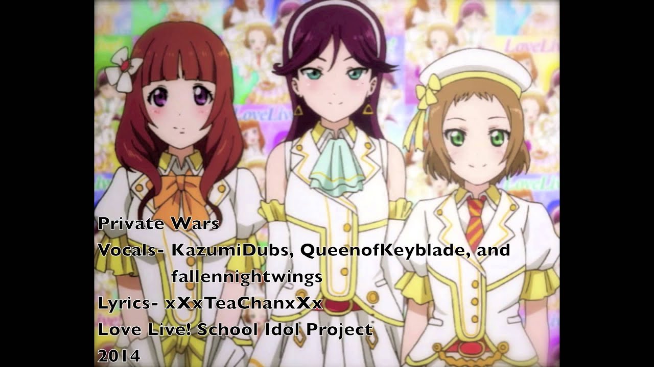 [Love Live] "Private Wars" English Cover (FallenQueenKazumi)