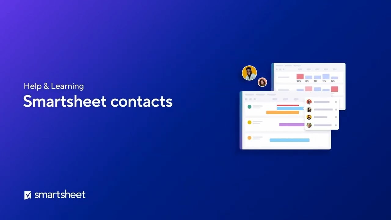 Smartsheet contacts