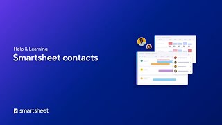 Smartsheet contacts