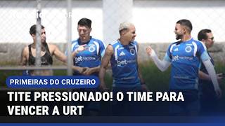 CRUZEIRO AVALIA CONTRATAÇÃO DE BRUNO RODRIGUES ENQUANTO TITE DEFINE TIME PARA ENCARAR A URT