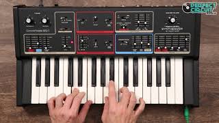 Video thumbnail for Moog Realistic Concertmate MG-1 Synthesizer by Perfect Circuit
