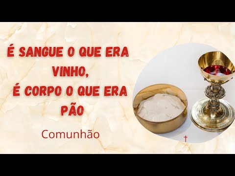 É Sangue O Que Era Vinho - Católica