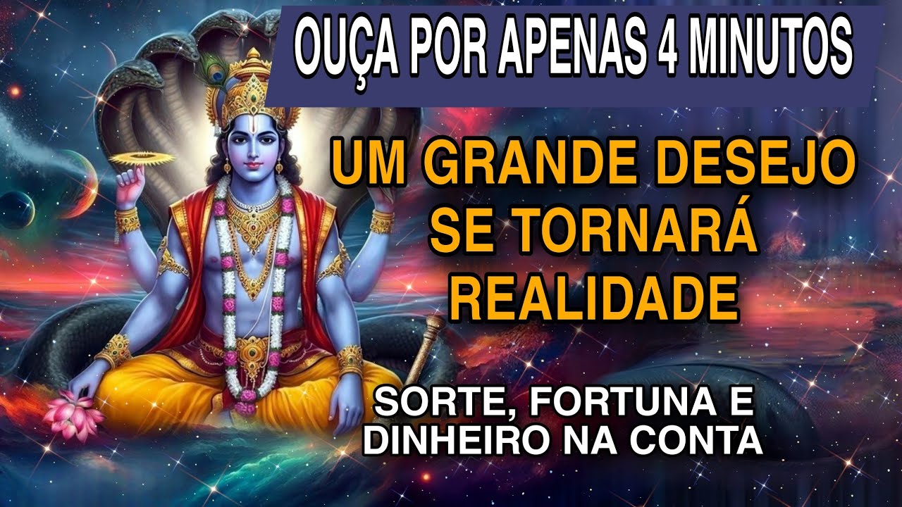 This mantra begins to act on your desire after hearing it for ONLY 4 minutes - VISHNU