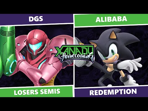 Xanadu Homecoming: Losers Semis - DGS (Samus) Vs Alibaba (Sonic) SSBU Redemption