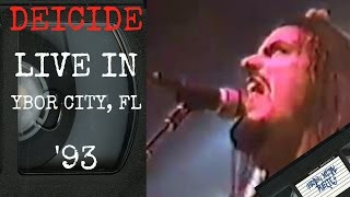 Deicide Live in Ybor City FL May 5 1993 FULL CONCERT