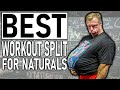 Best Training Split if You Are Natural