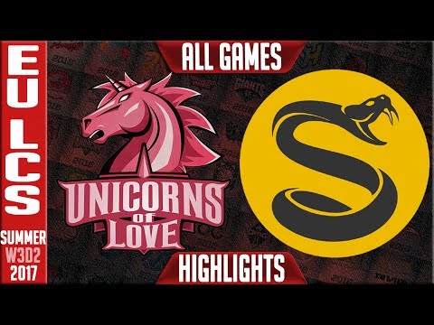 Unicorns of Love vs Splyce ALL GAMES Highlights  | EU LCS Week 3 Summer 2017 | UOL vs SPY