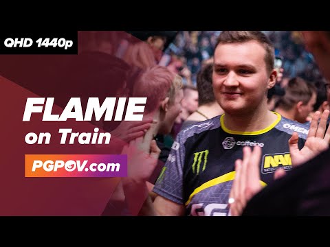 [CSGO POV] flamie (Natus Vincere) vs MIBR / 27-13 / Train // Player Settings in desc.