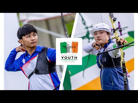 Chinese Taipei v Korea – recurve U21 mixed team gold | Limerick 2023 World Archery Youth Champs