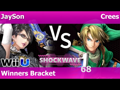SW 68 Smash 4 - JaySon (Bayonetta) vs Crees (Link, Greninja) - Winners Bracket