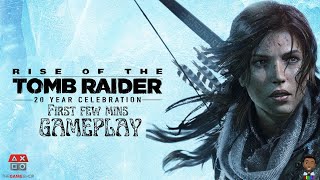 Rise of the Tomb Raider 20 Year Celebration = First Few Mins Gameplay