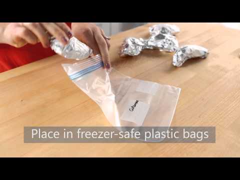 How to Freeze Mini Spinach Calzones