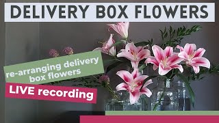 Delivery box flowers re-vamped