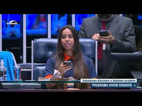 Jovens senadores aprovam projetos no último dia da vivência legislativa