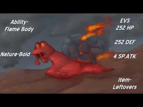 DARKNESCARGO Moveset (Magcargo Moveset)