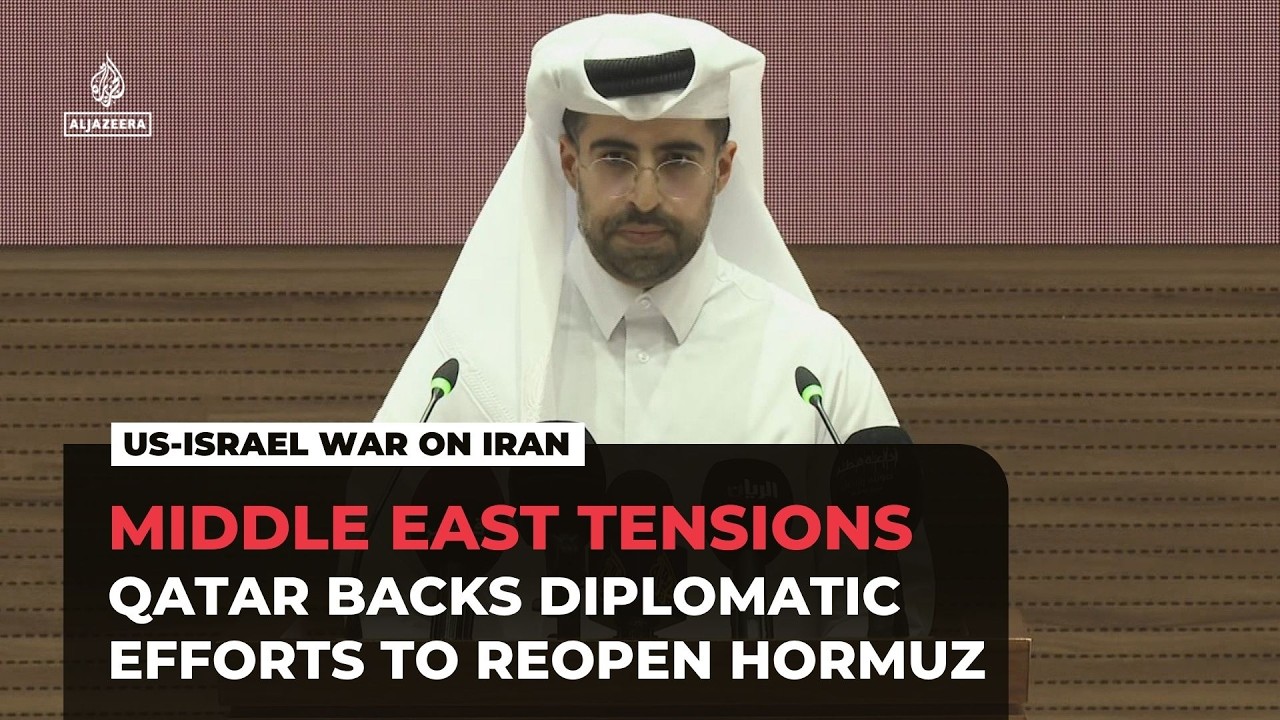 Qatar says it supports all diplomatic efforts to restore free transit through Hormuz