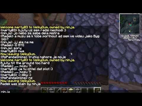 Minecraft server :D upravujem baráček :)