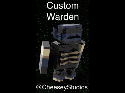 Lego Minecraft: Custom Warden v2 - Animation