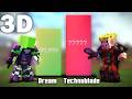 Dream Vs Technoblade Power Level 3D Minecraft Animation