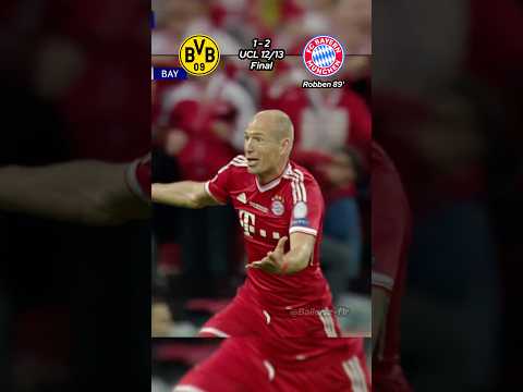 Dortmund vs Bayern UCL Final 12/13