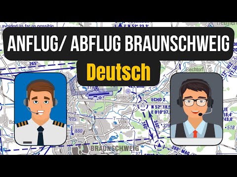 VFR Sprechfunk: Braunschweig EDVE auf Deutsch (BZF 2)