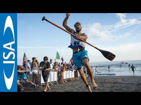 Competition Off to Explosive Start, Jade Howson & Claudio Nika Claim SUP Sprint World Titles