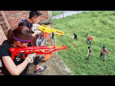 Nerf Guns War : The Men Of SEAL TEAM Special Fight The Pursuit Of Criminal Groups