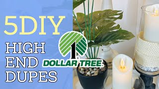 🌿5 DIY DOLLAR TREE HIGH END DECOR DUPES 🌿 Olivia's Romantic Home