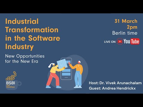 Cafe Scientifique 8.0 : Industrial Transformation in the Software Industry