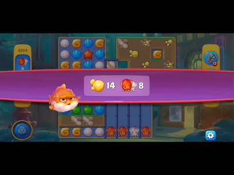 Fishdom 6104 Hard Level - NO 💣🧨💥