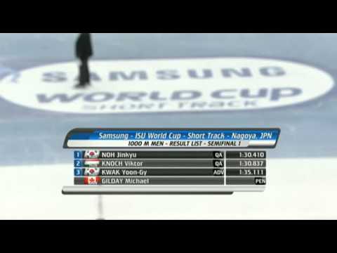 2012-13 Short Track World Cup 3  1000M MEN SF 1&2