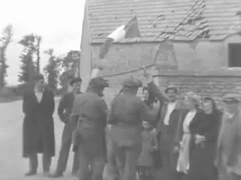 WOUNDED COMMANDING OFFICER DESCRIPTION OF FIRST REGIMENT ASHORE ON D-DAY BEACHES 1944