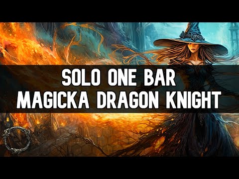 ESO - Solo One Bar Mag DK Build Guide! (Update 48)
