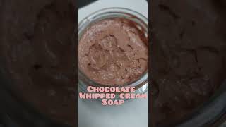 Chocolate whipped cream soapmaking workshop🤎🍫🍩