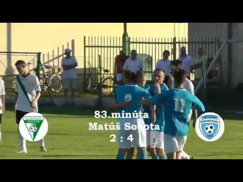 Gól jesene: Matúš Sobota na 2:4 zápas Jacovce - Šimonovany