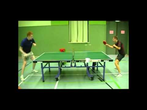 Tischtennis mit Thomas Hornbogen und Marco Grebe 03 03 2011