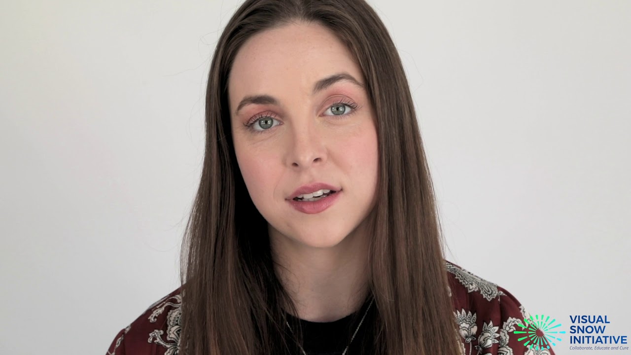 Brittany Curran PSA for Visual Snow Initiative