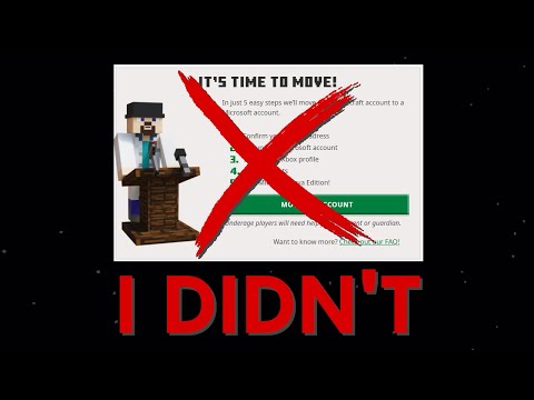 SHOCKING: I REFUSED to Migrate Minecraft Account!