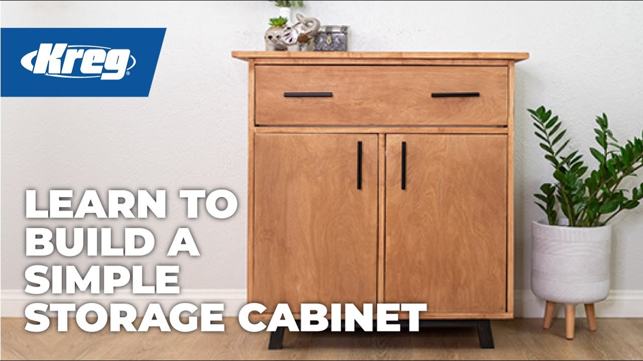 How to Build a Simple Storage Cabinet from Plywood