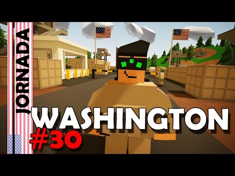 Unturned - Jornada Washington T2#30 Reforma da Entrada da Base Militar!