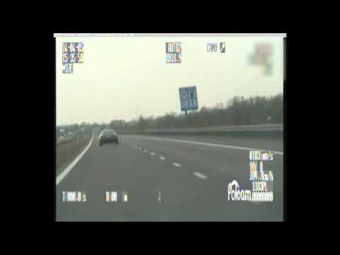 Pościg na autostradzie za Maserati