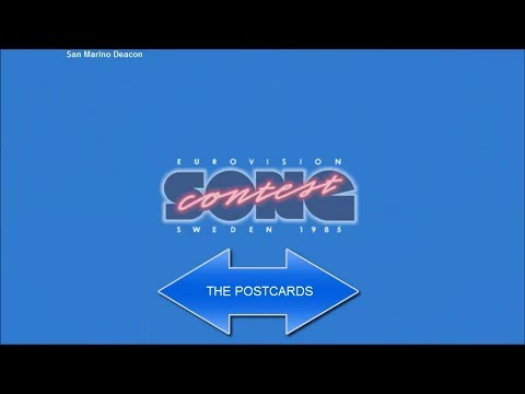 Eurovision 1985 : The Postcards