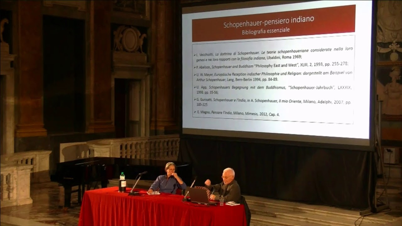 Giorgio Pasqualotto - Schopenhauer tra Oriente e Occidente