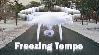 Flying Drones + Freezing Temps