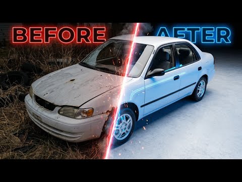 Thumbnail for Destroyed White Sedan Completely Restored | Mechanical Overhaul & Full Rebuild #automobile by Sedan (automobile)