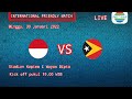 Jadwal Pertandingan Timnas Indonesia Vs Timor Leste Minggu 30 Januari 2022