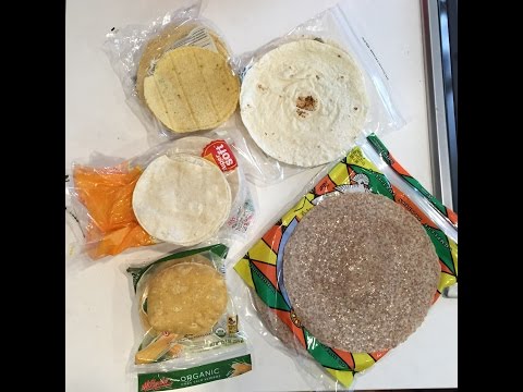 Corn tortillas vs flour tortillas -- size and...