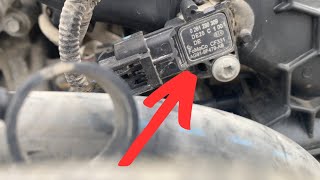 Manifold Absolute Pressure (MAP) Sensor Ford Escape 2.0L 2013-2019 Location and Replacement