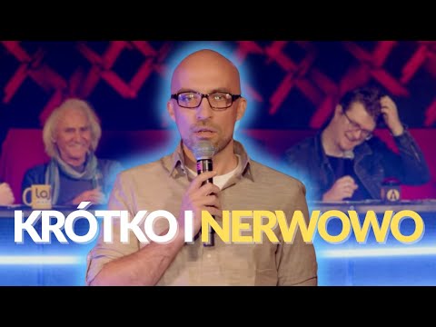 Cichy Stand-Up: Krótko i Nerwowo | Masz Minutę (onelinery i jury) - Dariusz Ratajczak