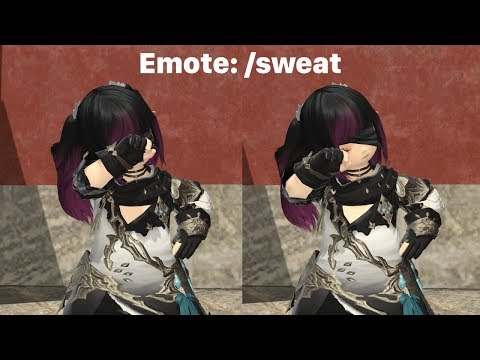 FFXIV Unlock Emote Sweat, Minion Frilled Dragon, Song Far East of Eorzea - Heaven-on-High - Stormbl.